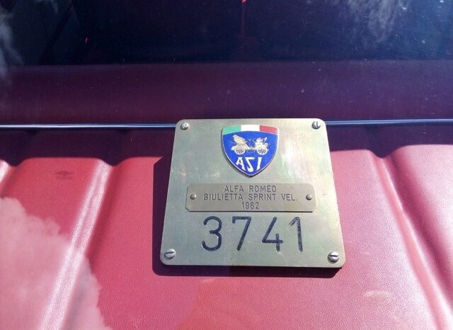 
								GIULIETTA SPRINT VELOCE completo									