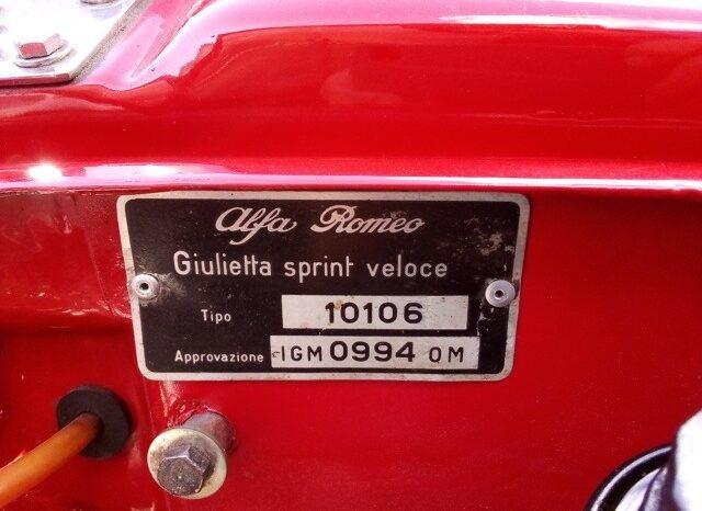 
								GIULIETTA SPRINT VELOCE completo									